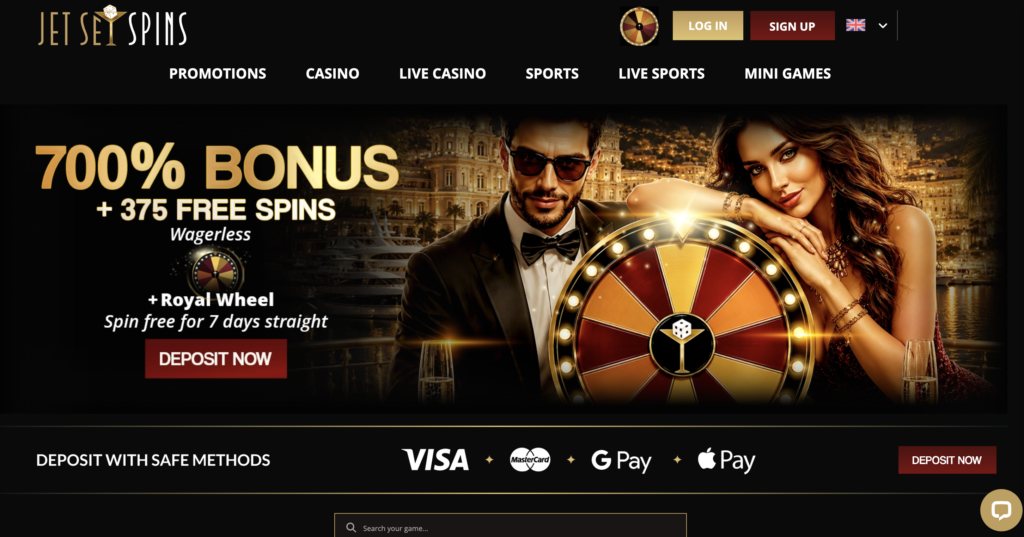 Jet Set Spins