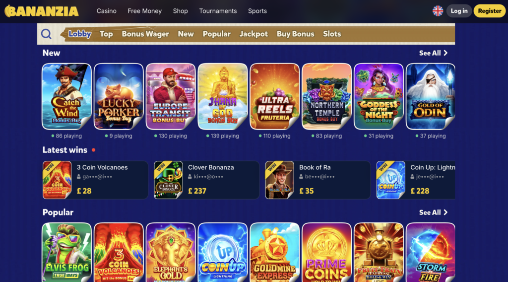 Games Available at Credit Card Casinos